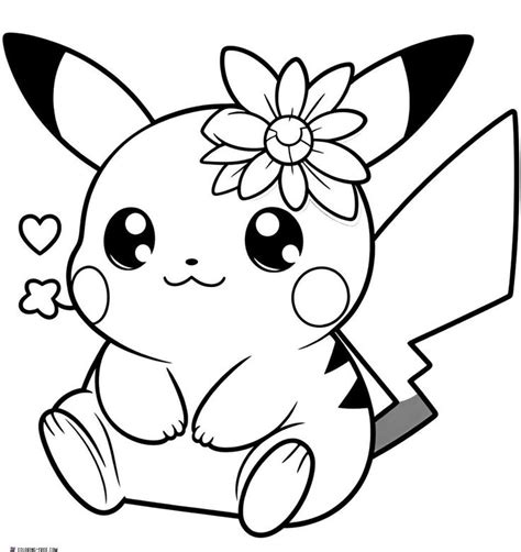 pichachu coloring pages|21 Pikachu Coloring Pages (Free Unique Printables)